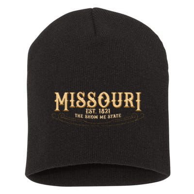 The Show Me State Missouri Short Acrylic Beanie