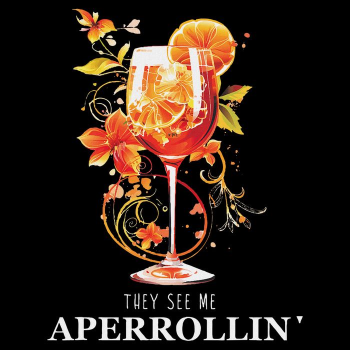 They See Me Aperrollin Outfit Spritz Summer Cocktail Design Cooling Performance Crew T-Shirt