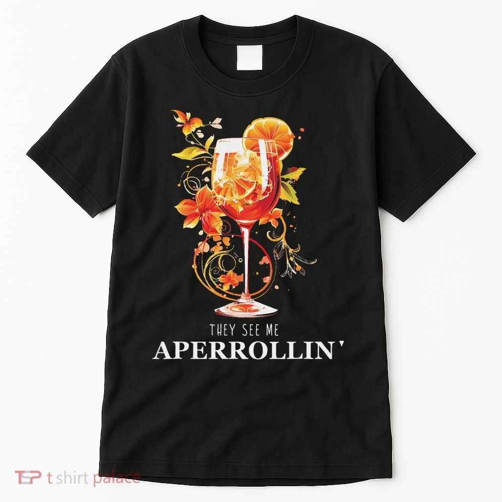 They See Me Aperrollin Outfit Spritz Summer Cocktail Design Tall T-Shirt