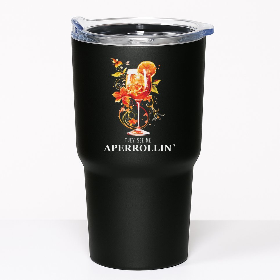 They See Me Aperrollin Outfit Spritz Summer Cocktail Design Tumbler