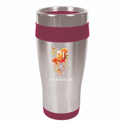 They See Me Aperrollin Outfit Spritz Summer Cocktail Design 16oz Travel Tumbler