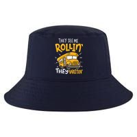They See Me Rollin' They Waiting' Funny School Bus Driver Cool Comfort Performance Bucket Hat