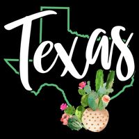 Texas State Map Pride Cactus Vintage Texas Gift Backpack