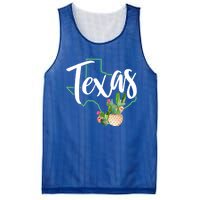 Texas State Map Pride Cactus Vintage Texas Gift Mesh Reversible Basketball Jersey Tank