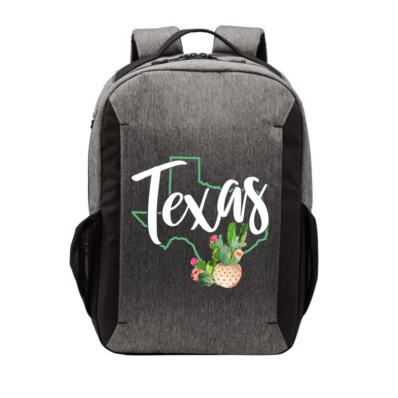Texas State Map Pride Cactus Vintage Texas Gift Vector Backpack