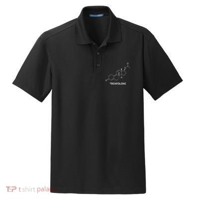 Trenbolone Steroid Molecule Hardcore Bodybuilding Dry Zone Grid Polo
