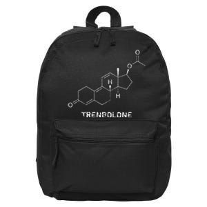 Trenbolone Steroid Molecule Hardcore Bodybuilding 16 in Basic Backpack