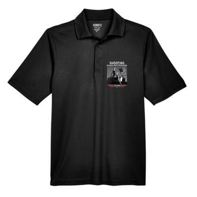 Trump Shooting Makes Me Stronger Shooting Men's Origin Performance Piqué Polo