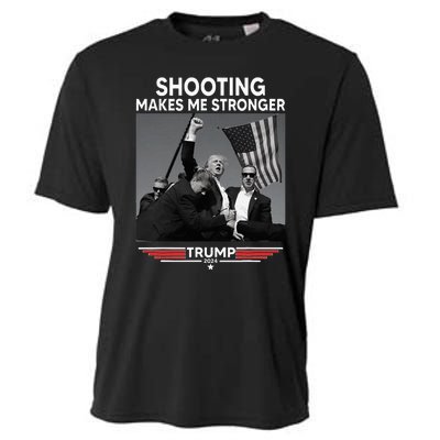 Trump Shooting Makes Me Stronger Shooting Cooling Performance Crew T-Shirt