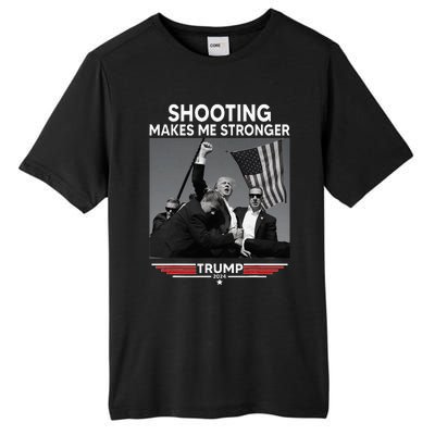 Trump Shooting Makes Me Stronger Shooting Tall Fusion ChromaSoft Performance T-Shirt