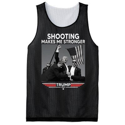 Trump Shooting Makes Me Stronger Shooting Mesh Reversible Basketball Jersey Tank