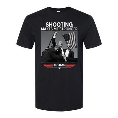 Trump Shooting Makes Me Stronger Shooting Softstyle® CVC T-Shirt