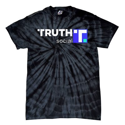 Truth Social Media Truth Social Trump Tie-Dye T-Shirt