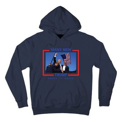 Trump Shot Many Meme Tall Hoodie