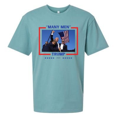 Trump Shot Many Meme Sueded Cloud Jersey T-Shirt