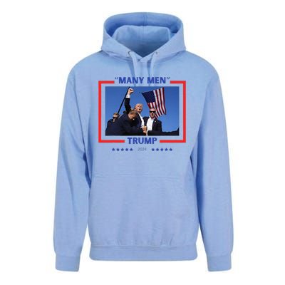 Trump Shot Many Meme Unisex Surf Hoodie