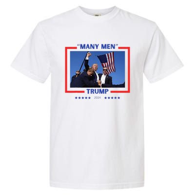 Trump Shot Many Meme Garment-Dyed Heavyweight T-Shirt