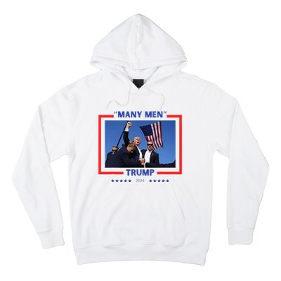 Trump Shot Many Meme Hoodie