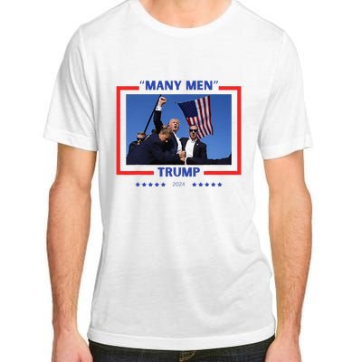 Trump Shot Many Meme Adult ChromaSoft Performance T-Shirt