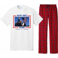 Trump Shot Many Meme Pajama Set