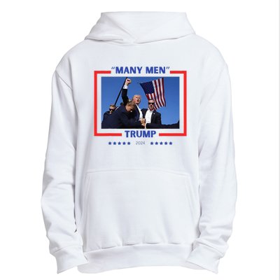 Trump Shot Many Meme Urban Pullover Hoodie