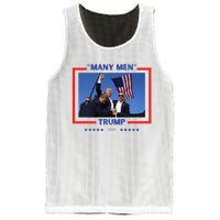 Trump Shot Many Meme Mesh Reversible Basketball Jersey Tank