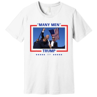 Trump Shot Many Meme Premium T-Shirt