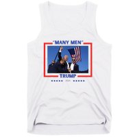 Trump Shot Many Meme Tank Top