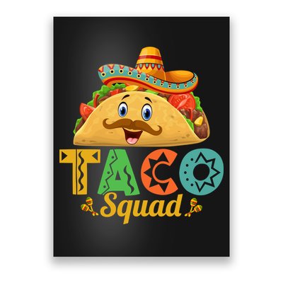 TACO SQUAD MEXICAN CINCO DE MAYO T Poster