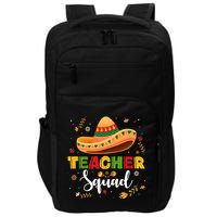 Teacher Squad Mexican Party Cinco De Mayo Impact Tech Backpack