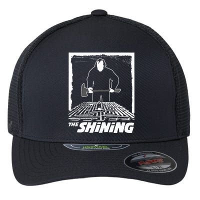 The Shining Maze White Flexfit Unipanel Trucker Cap