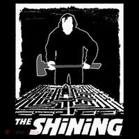 The Shining Maze White Button