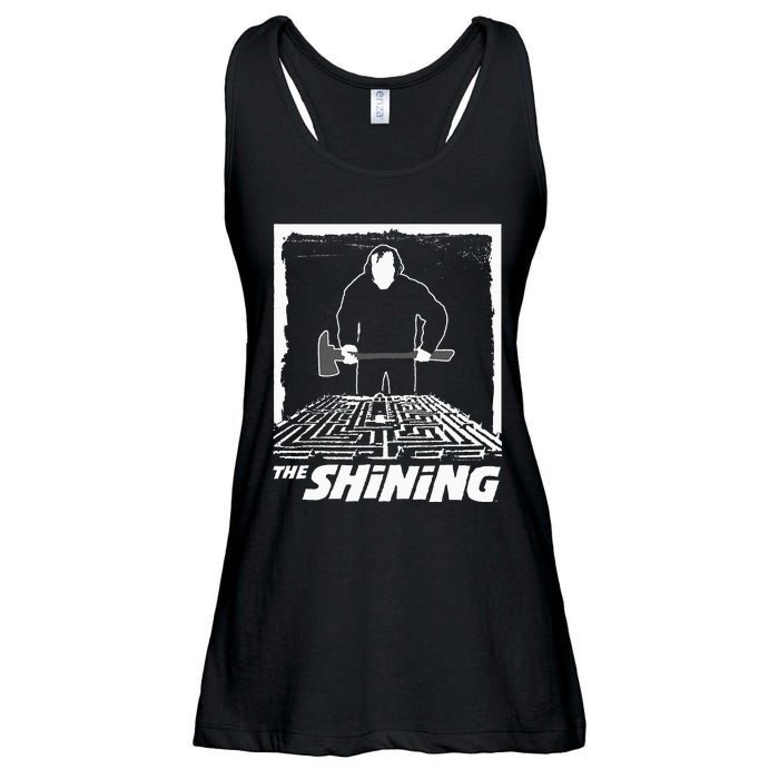 The Shining Maze White Ladies Essential Flowy Tank