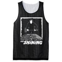 The Shining Maze White Mesh Reversible Basketball Jersey Tank