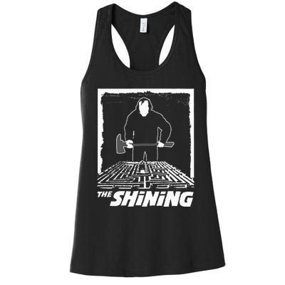 The Shining Maze White Women's Racerback Tank