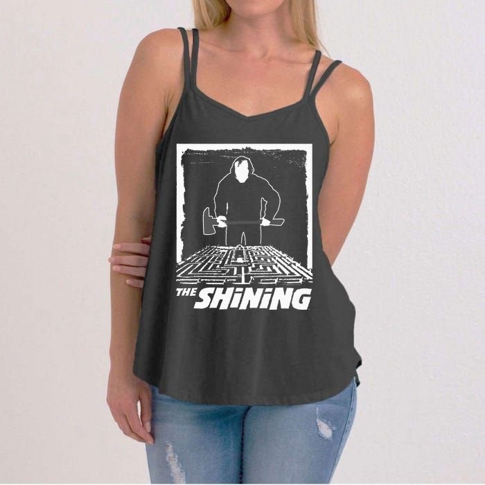 The Shining Maze White Women's Strappy Tank