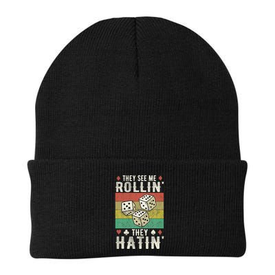 They See Me Rollin They Hatin Vintage Dice Beanie
