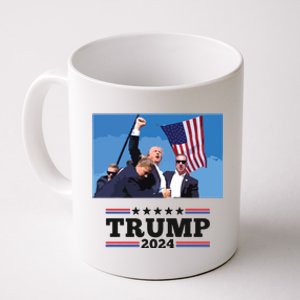 Trump Shooting Mugshot Trumpshirt Shot Coffee Mug