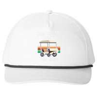 They See Me Rolling Golf Cart Funny Golfer Snapback Five-Panel Rope Hat