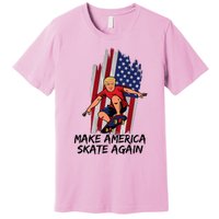 Trump Skateboard Make America Skate Again Premium T-Shirt