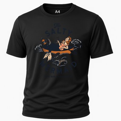 The Salty Mermaid Dive Bar &Amp; Fish Shack Performance Shirt