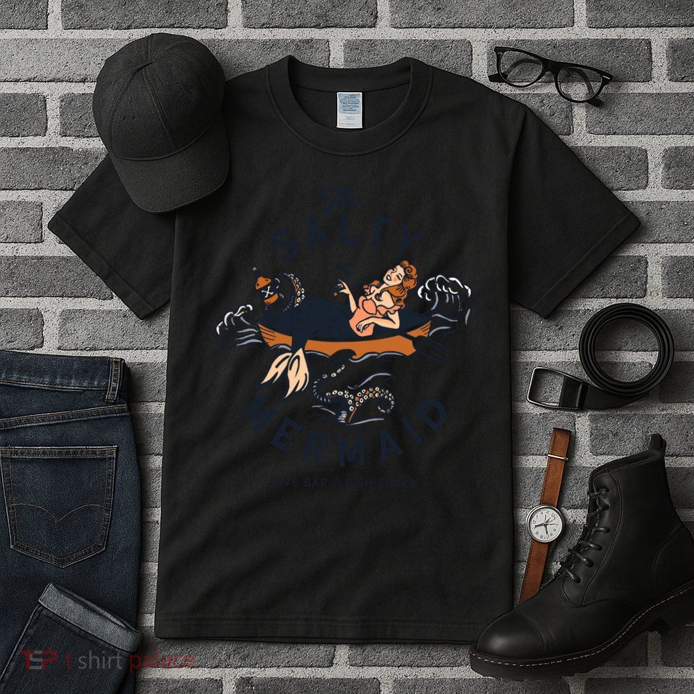 The Salty Mermaid Dive Bar &Amp; Fish Shack Tall T-Shirt