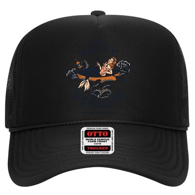 The Salty Mermaid Dive Bar &Amp; Fish Shack Trucker Hat
