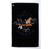 The Salty Mermaid Dive Bar &Amp; Fish Shack Golf Towel