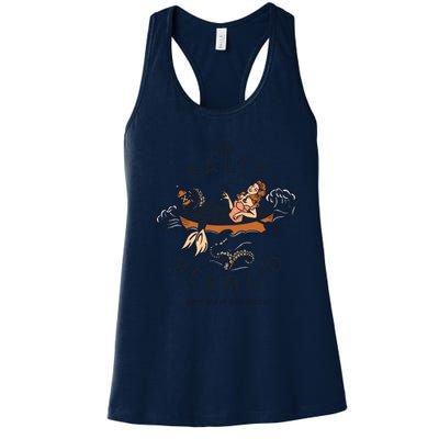 The Salty Mermaid Dive Bar &Amp; Fish Shack Women's Racerback Tank