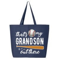 That S My Grandson Out There Gift Wo Baseball Grandma T 25L Jumbo Tote