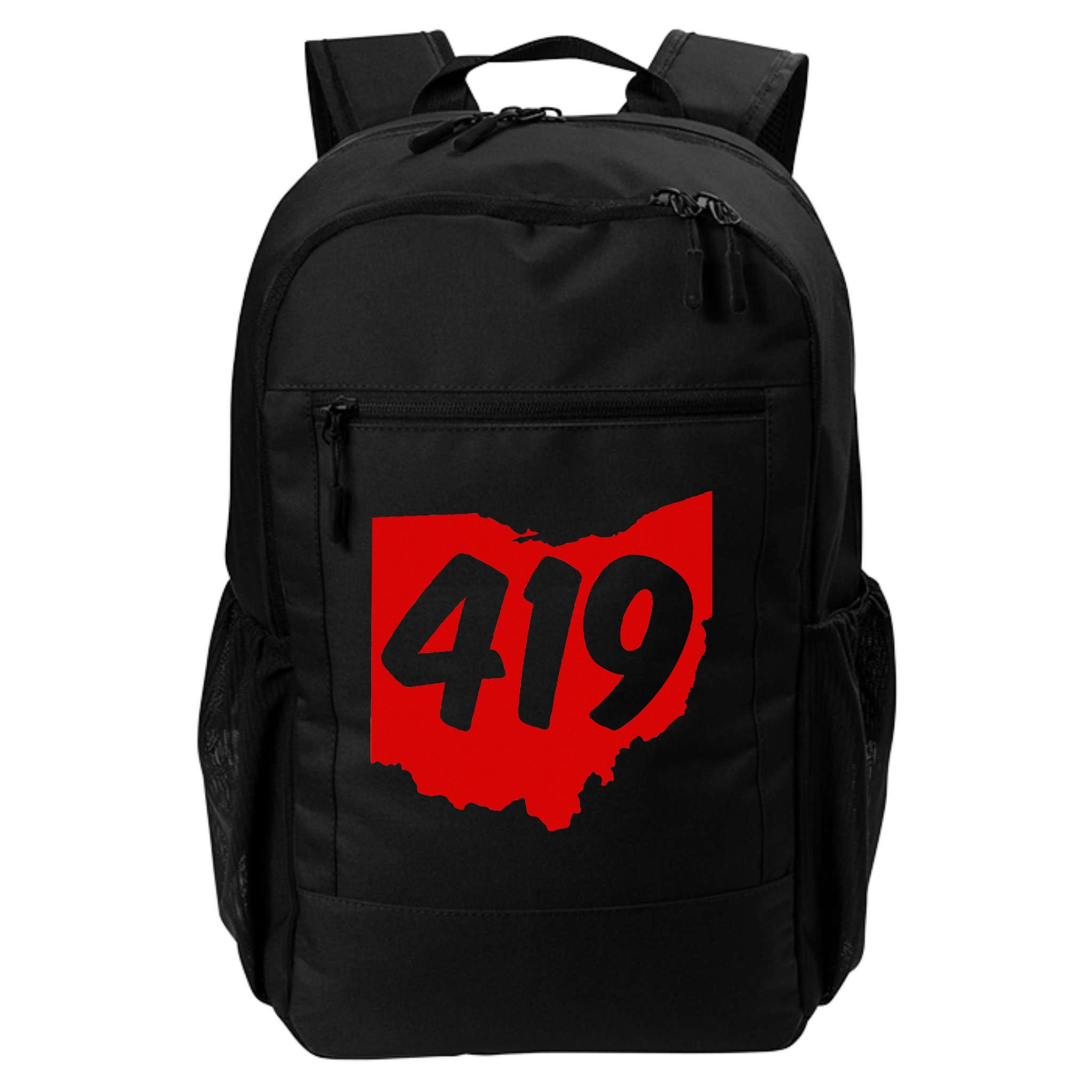 Toledo Sandusky Mansfield 419 Area Code Ohio Backpack