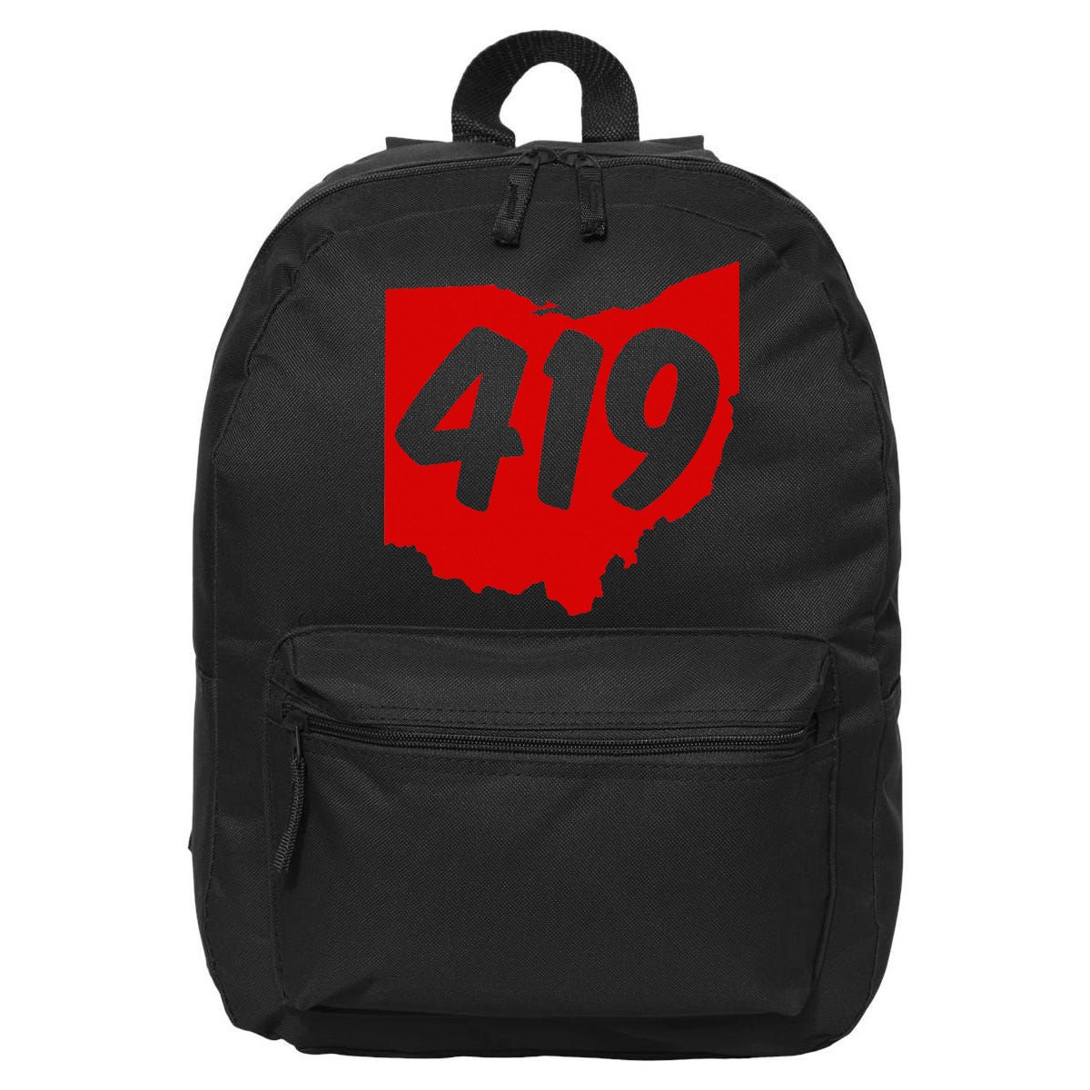 Toledo Sandusky Mansfield 419 Area Code Ohio 16 in Basic Backpack