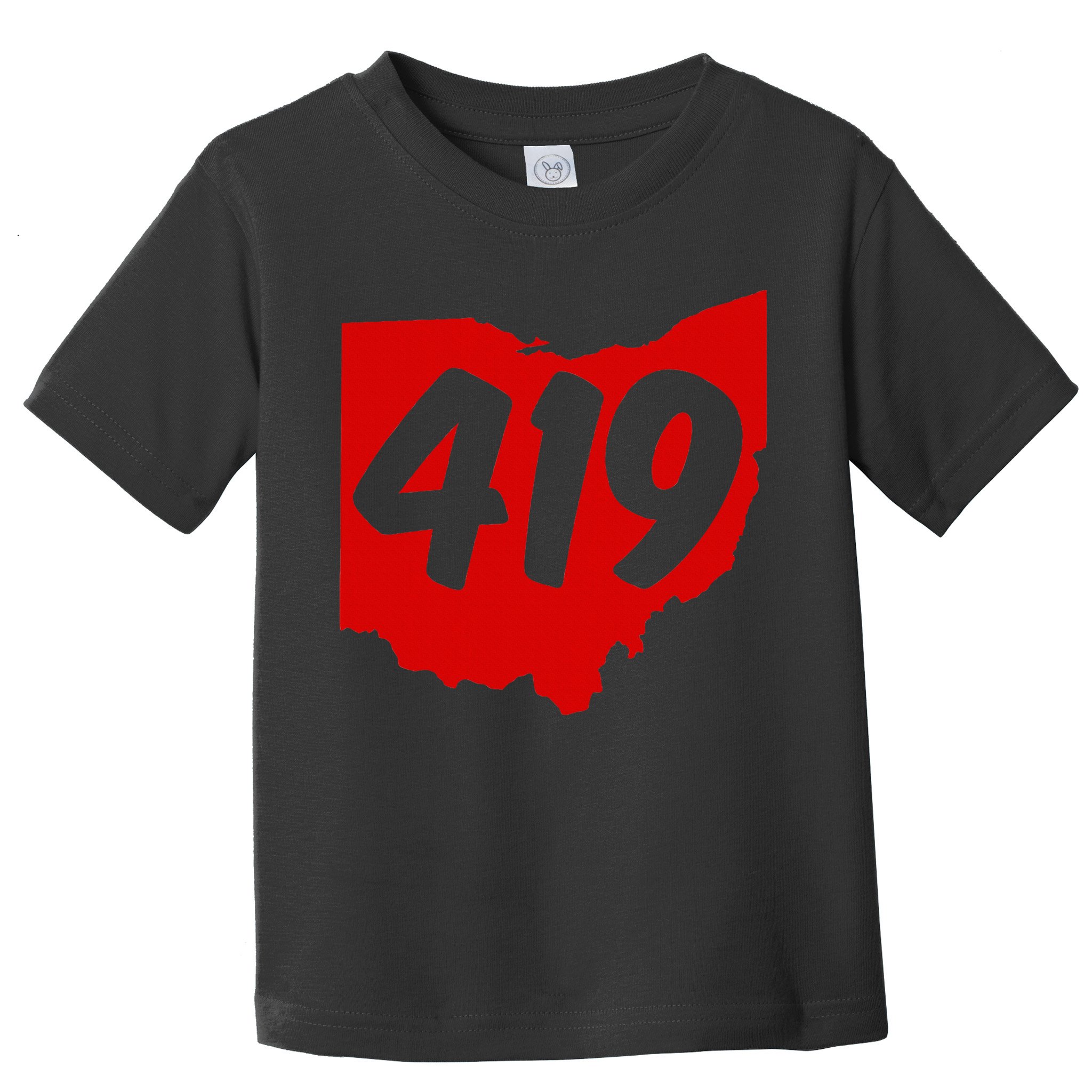 Toledo Sandusky Mansfield 419 Area Code Ohio Toddler T-Shirt