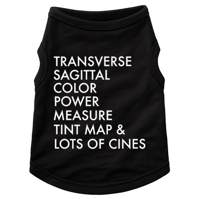 Transverse Sagittal Measure Sonographer Ultrasound Tech Doggie Tank